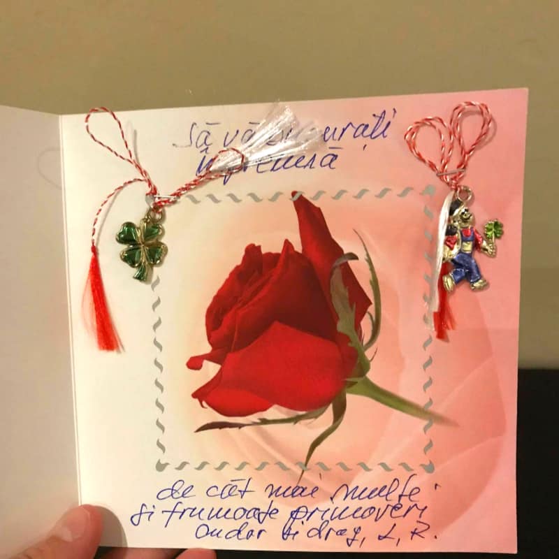 colorful martisor